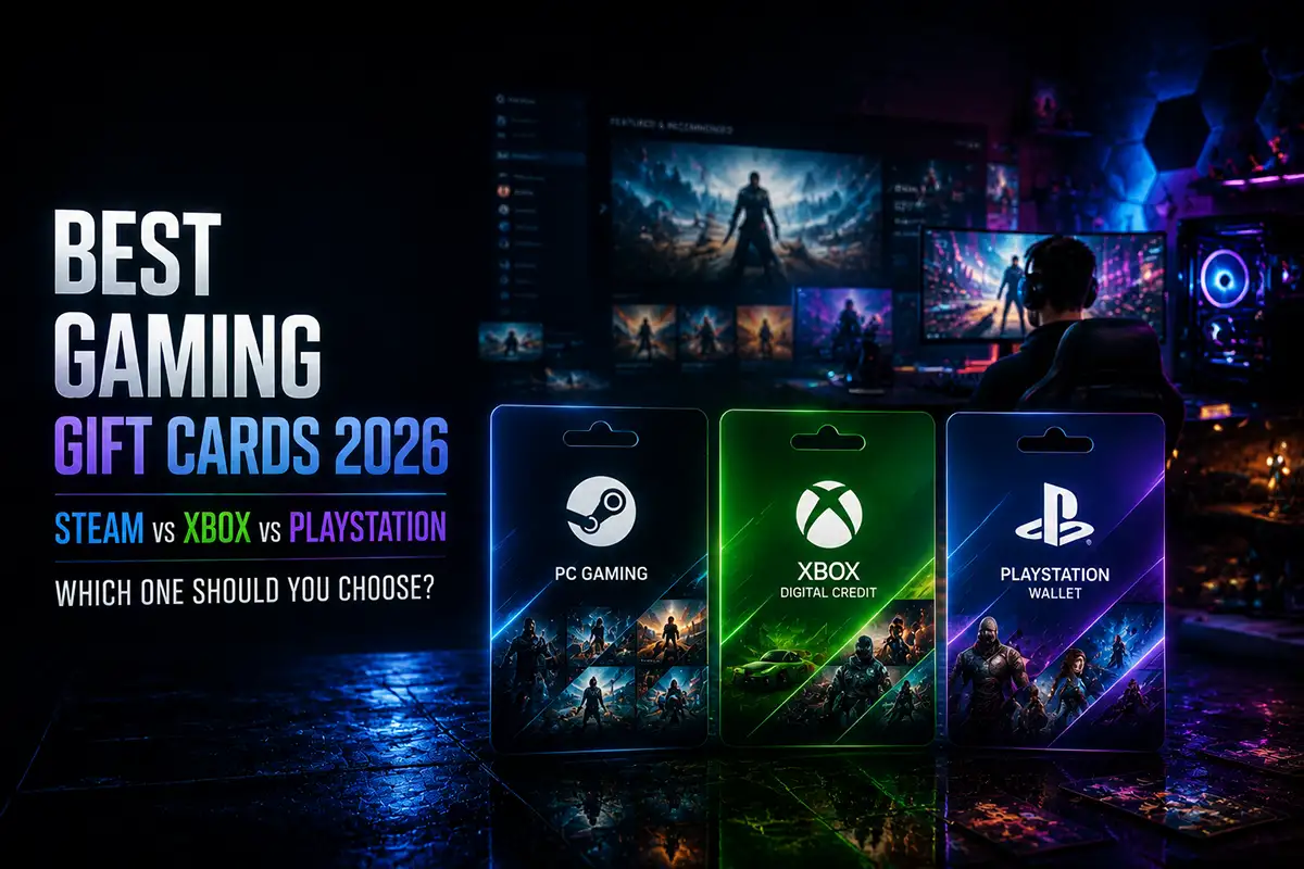 Best Gaming Gift Cards in 2026: Steam vs Xbox vs PlayStation Compared