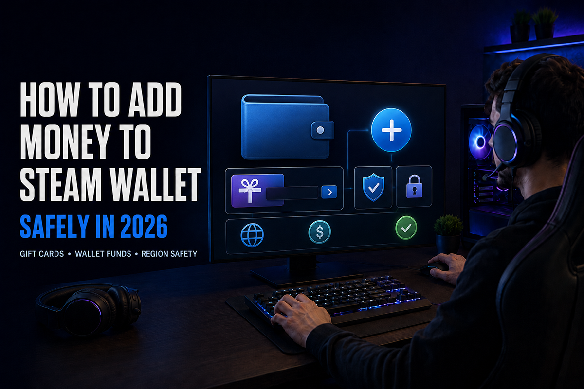 How to Add Money to Steam Wallet Safely in 2026: Complete Step-by-Step Guide