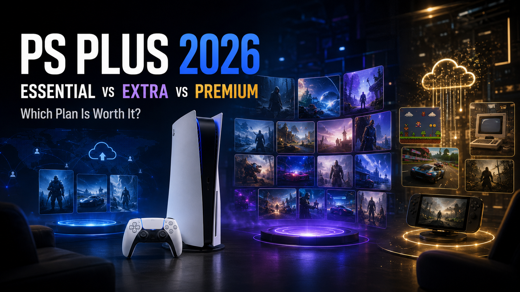 PS Plus Essential vs Extra vs Premium: Which Plan Is Worth It in 2026?