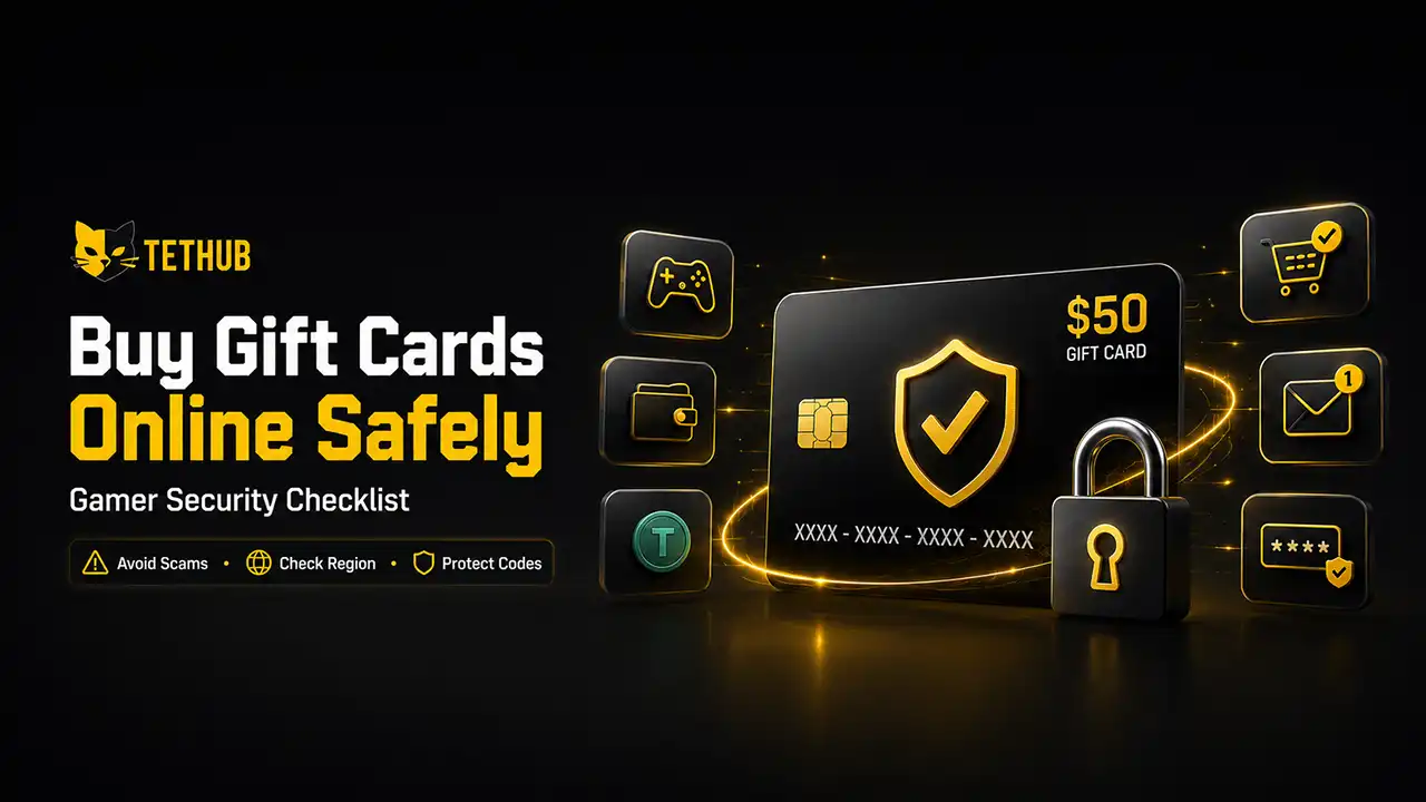 Buy Gift Cards Online Safely: Gamer Security Checklist