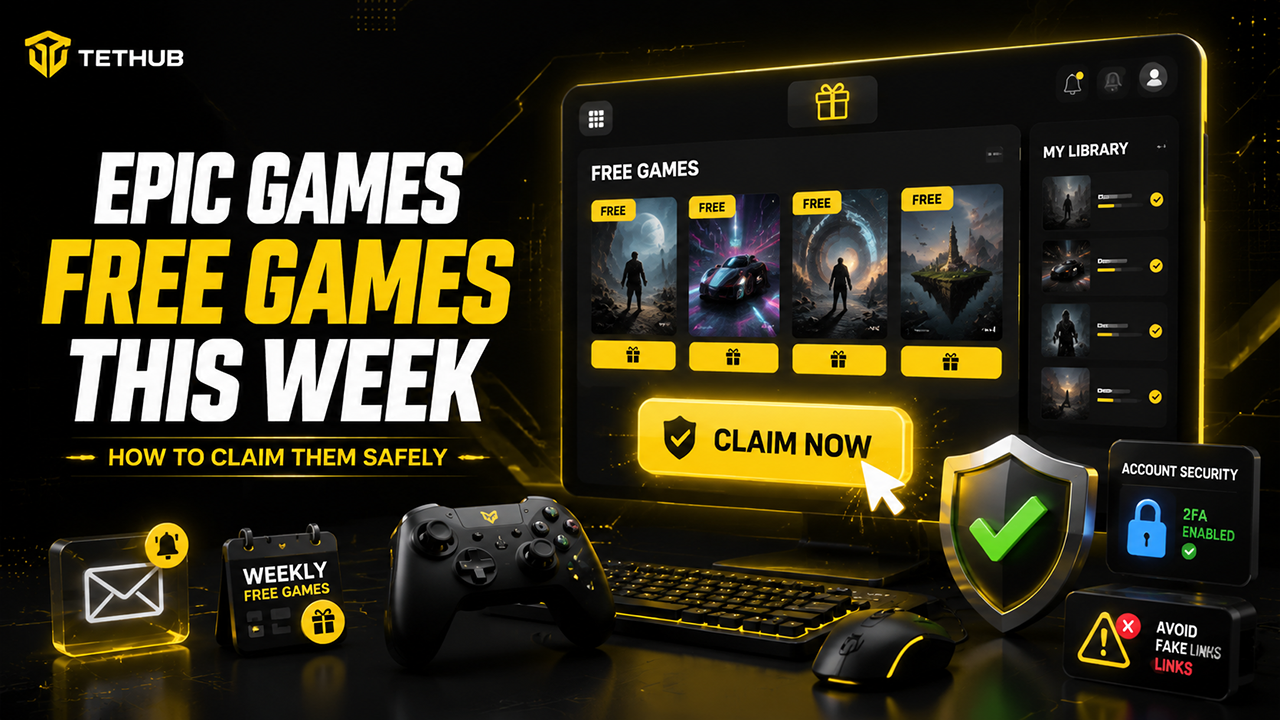 Epic Games Free Games This Week: How to Claim Them Safely