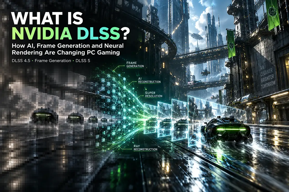 What Is NVIDIA DLSS? How DLSS 4.5, Frame Generation and DLSS 5 Work