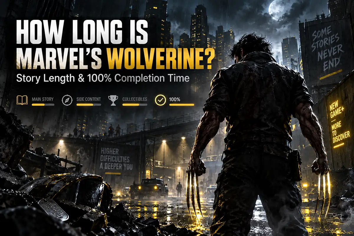 How Long Is Marvel’s Wolverine? Story Length and 100% Completion Time