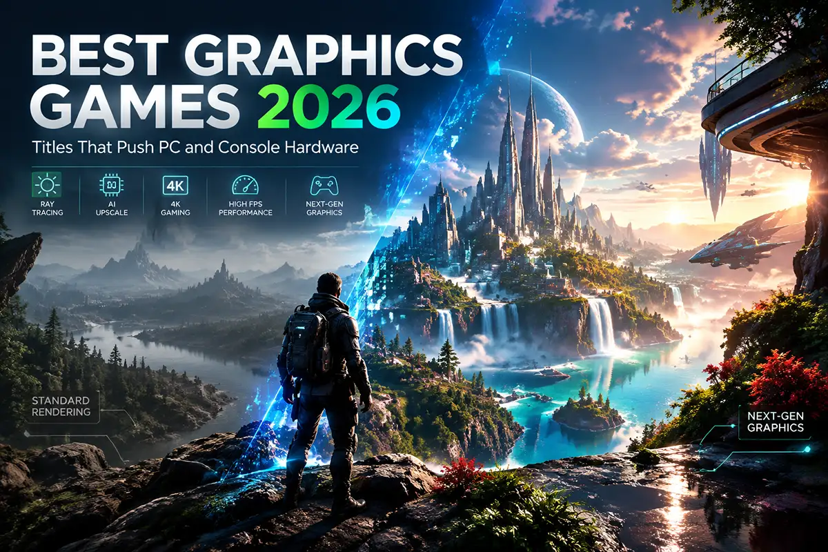 Games With the Best Graphics in 2026: Titles That Push PC and Console Hardware