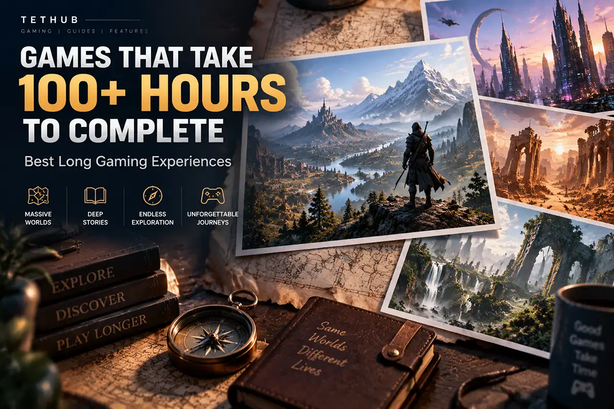 Games That Take 100+ Hours to Complete: Best Long Gaming Experiences