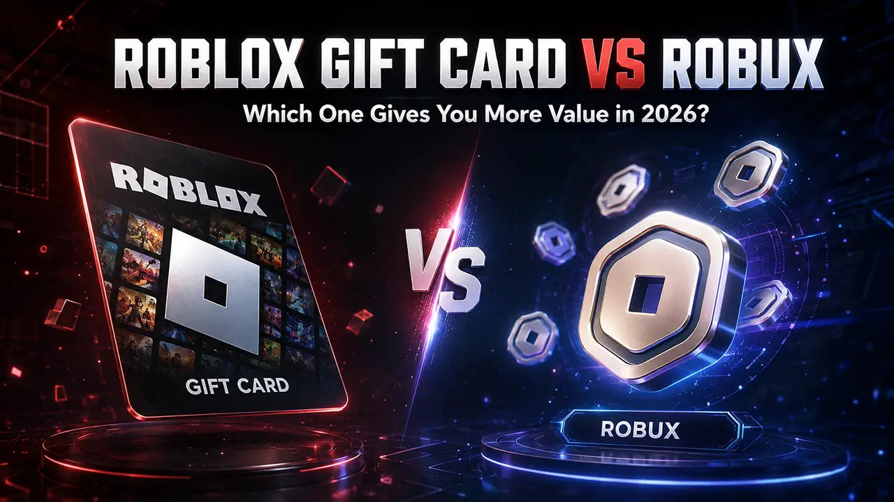 Roblox Gift Card vs Robux: What’s the Difference and Which Is Better?
